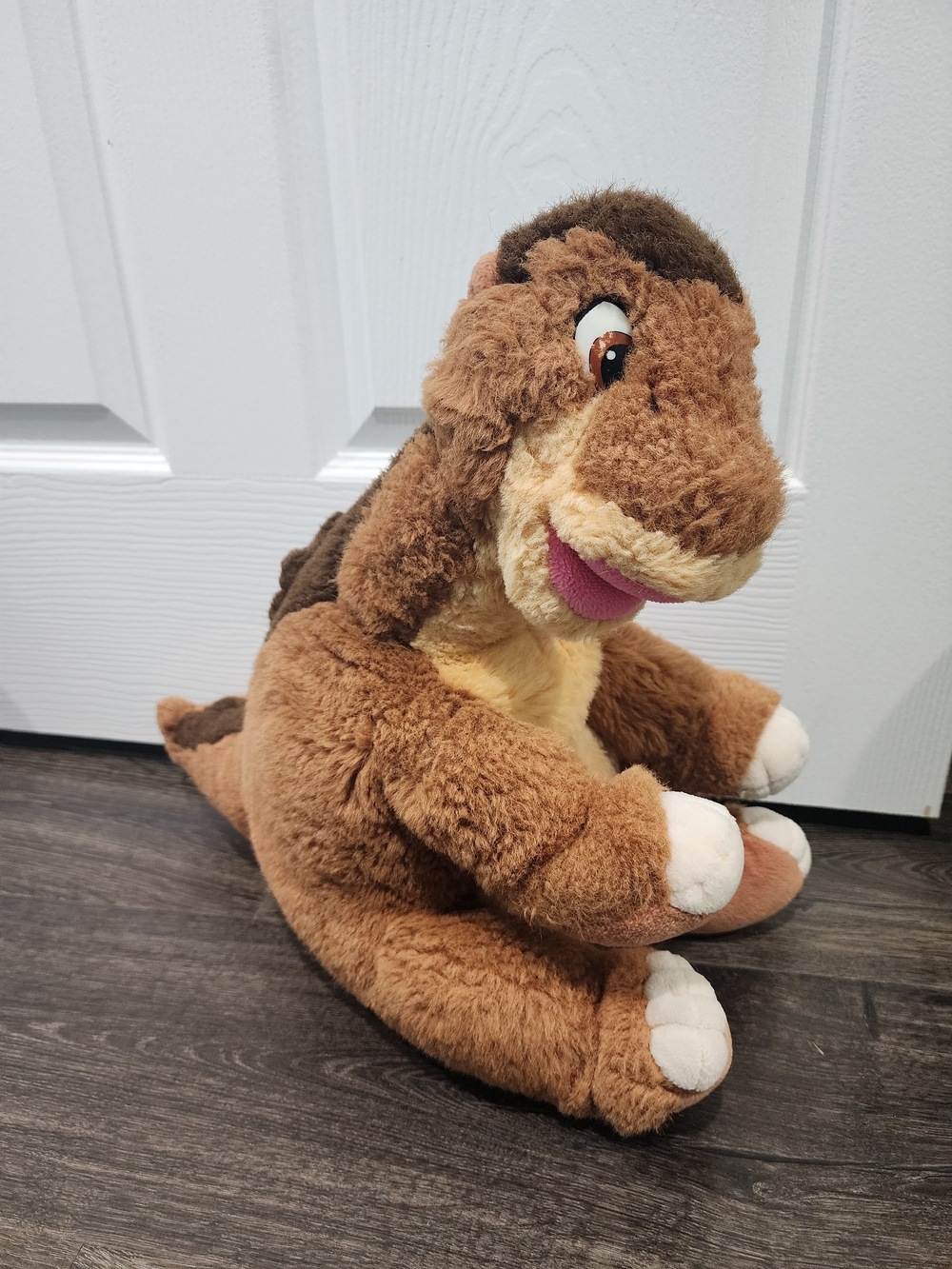 Vintage The Land Before Time Littlefoot GUND Soft Plush Dinosaur - JCPenney 1988